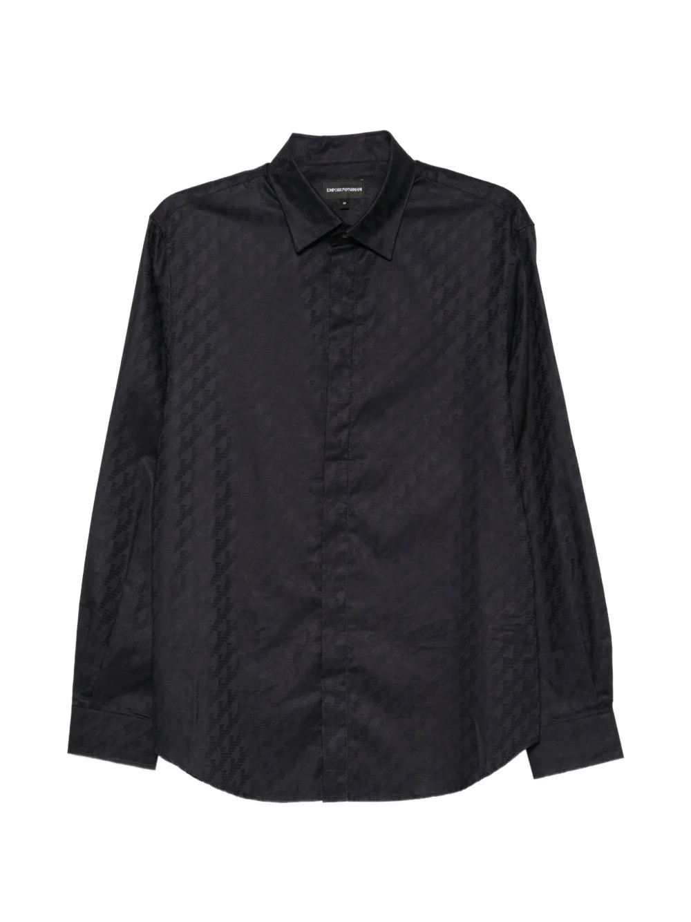 jacquard-logo shirt - 1