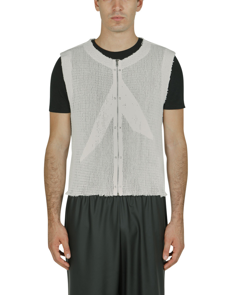 1017 ALYX 9SM ZIP-UP LOGO MESH VEST outlook