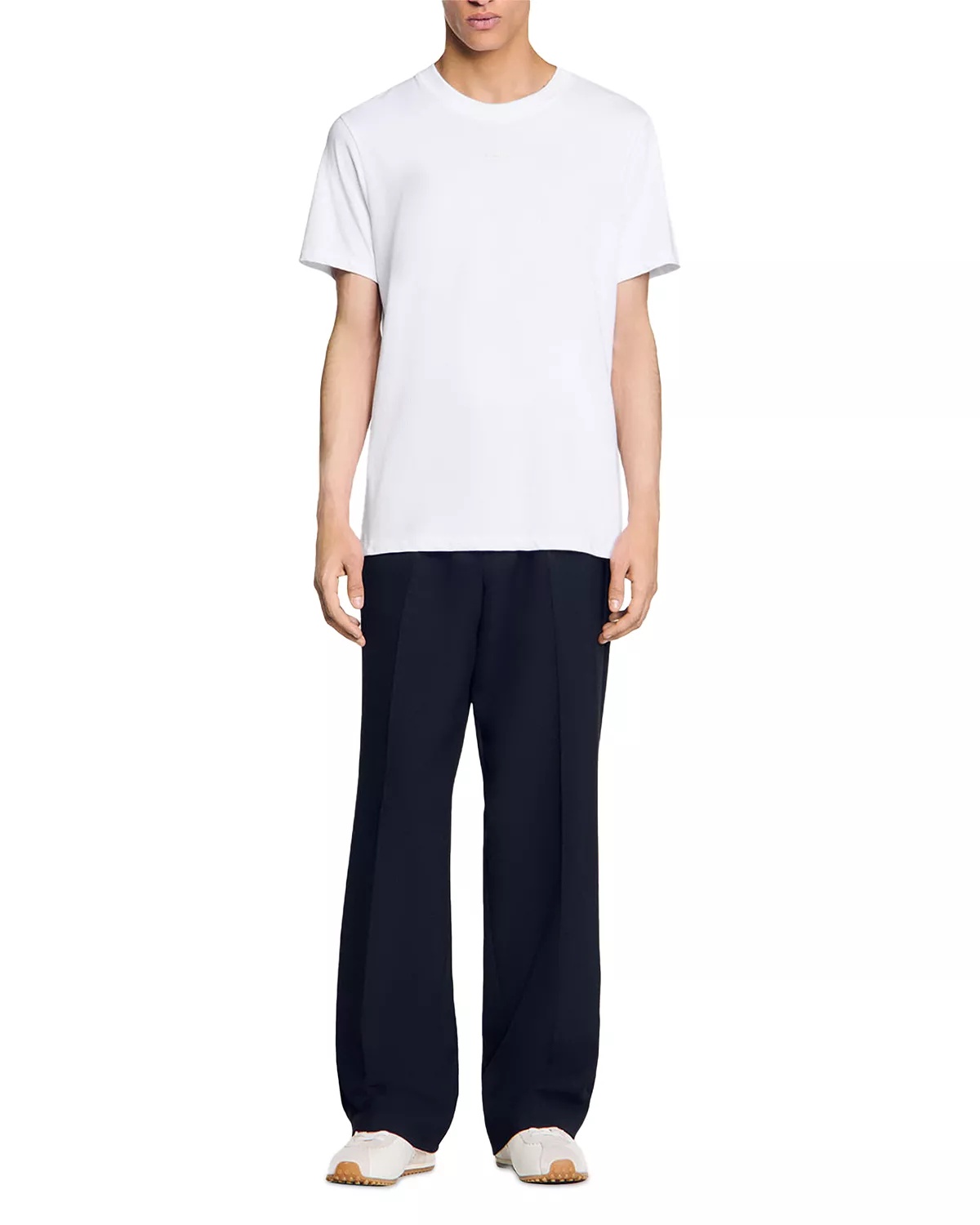 Regular Fit Sandro Logo Tee - 2
