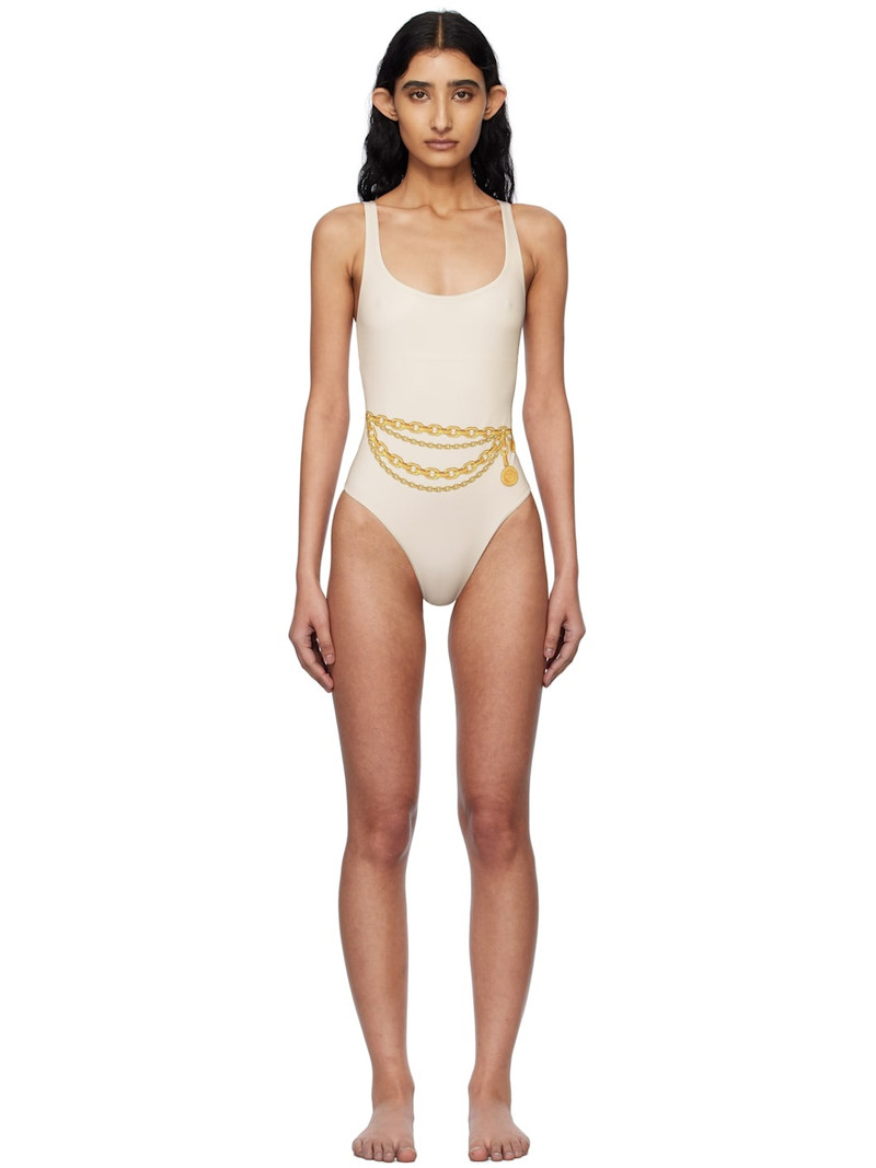 Off-White Square Neck Swimsuit 1