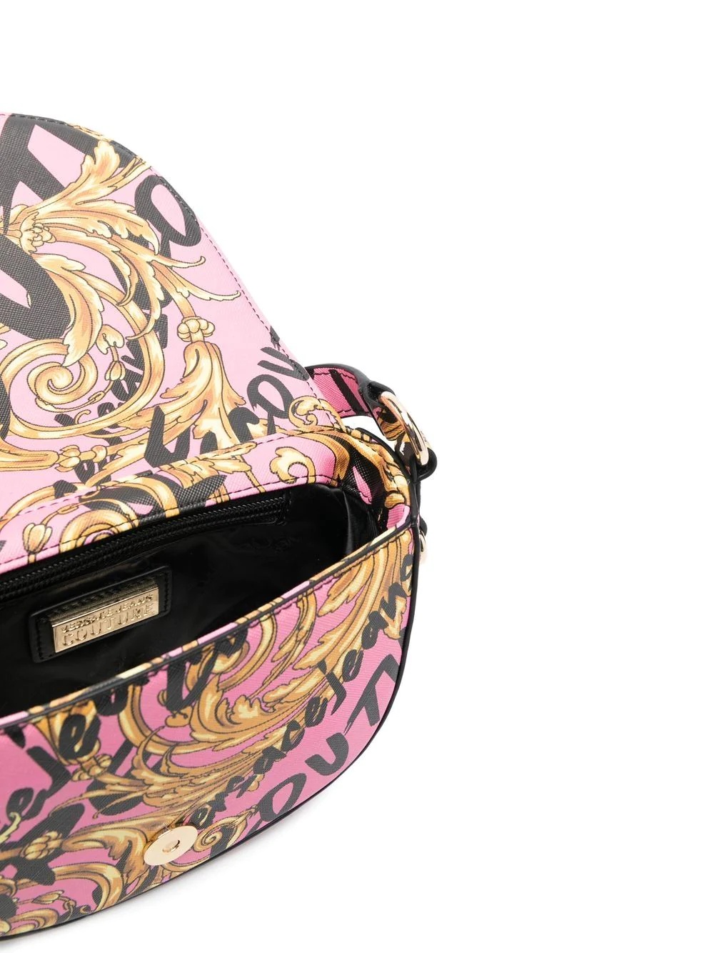 baroque-print shoulder bag - 5