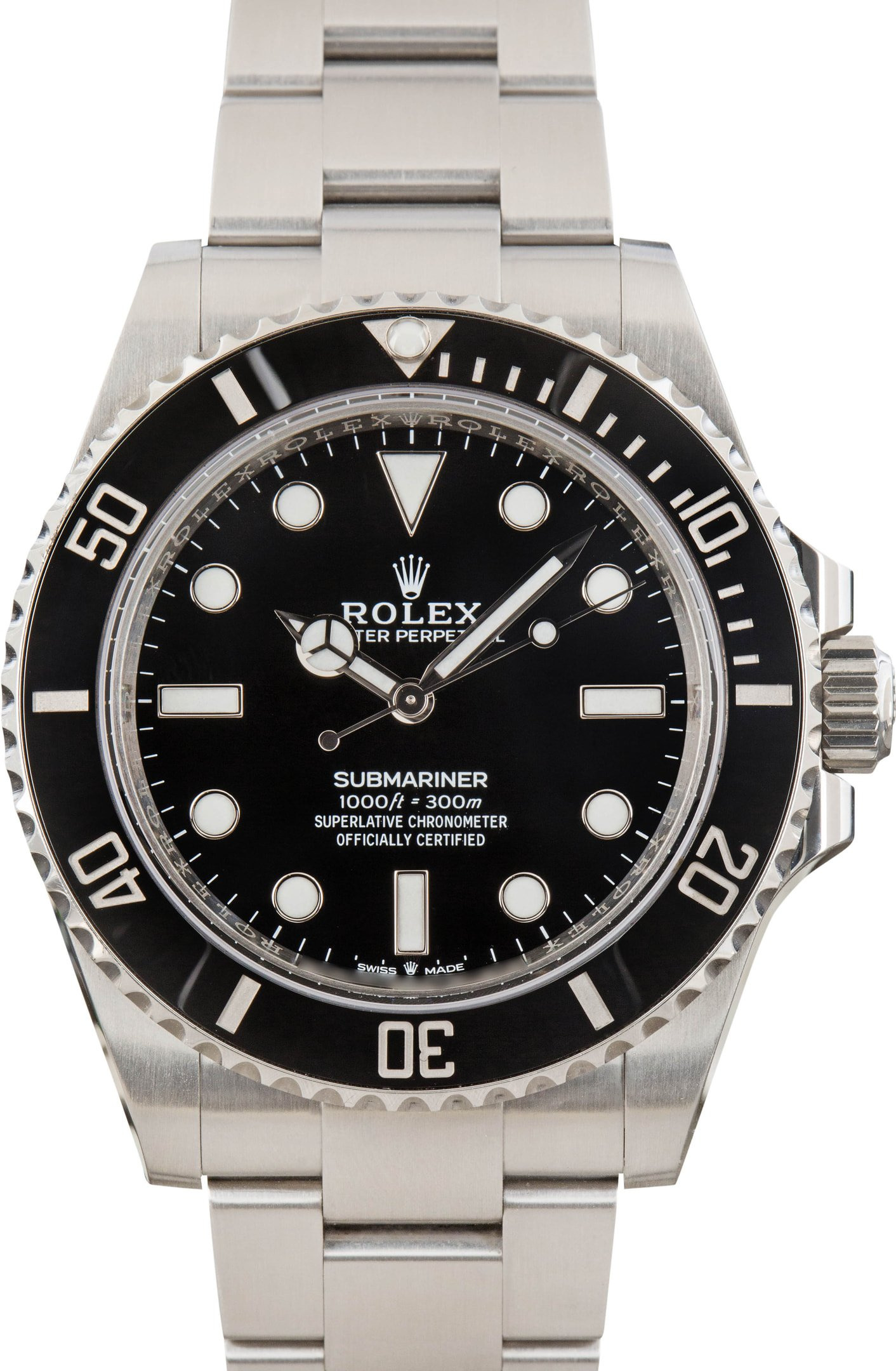 Rolex Submariner 124060 No Date Dial - 1