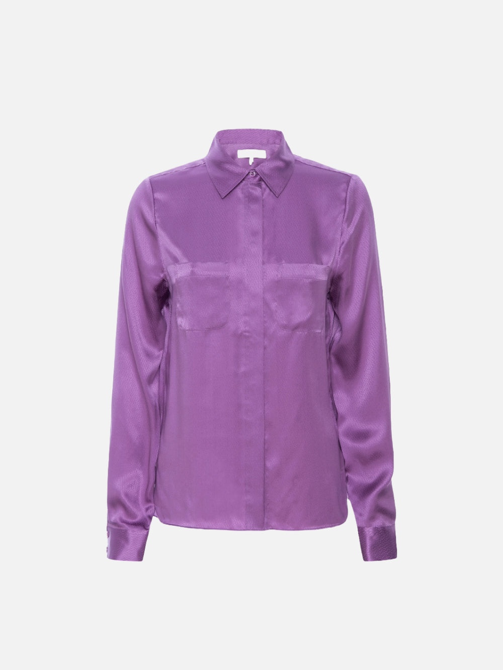 Slim Pocket Shirt in Orchid - 1