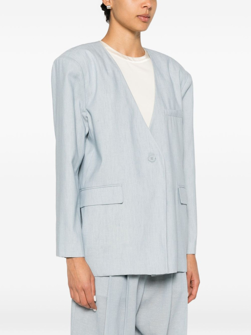 V-neck blazer 3