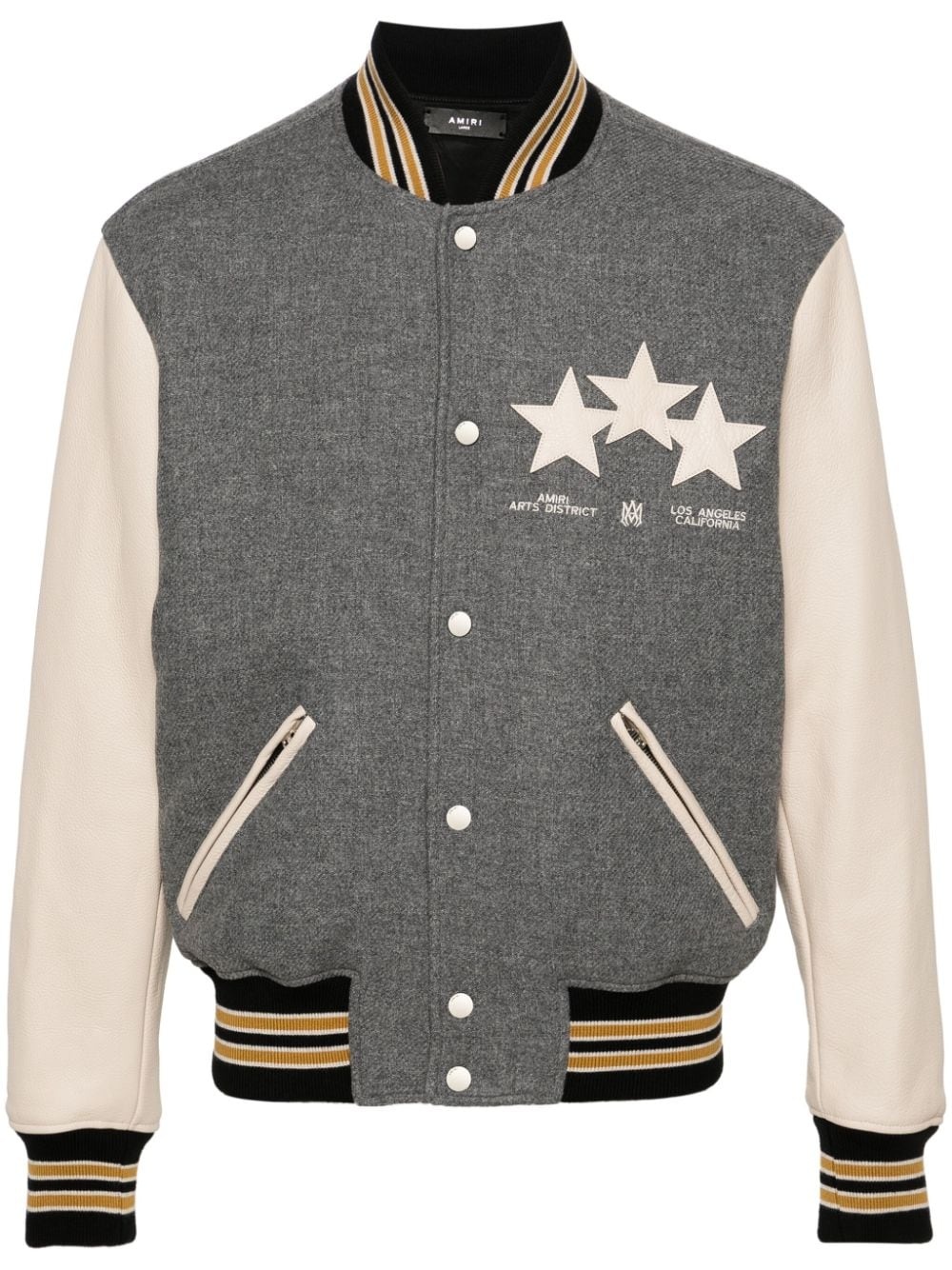 Oversized Stars varsity jacket - 1
