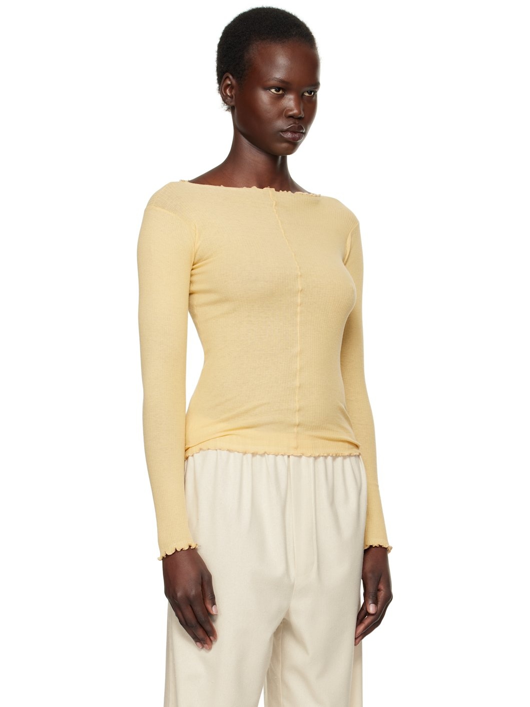 Yellow Pama Long Sleeve T-shirt - 2