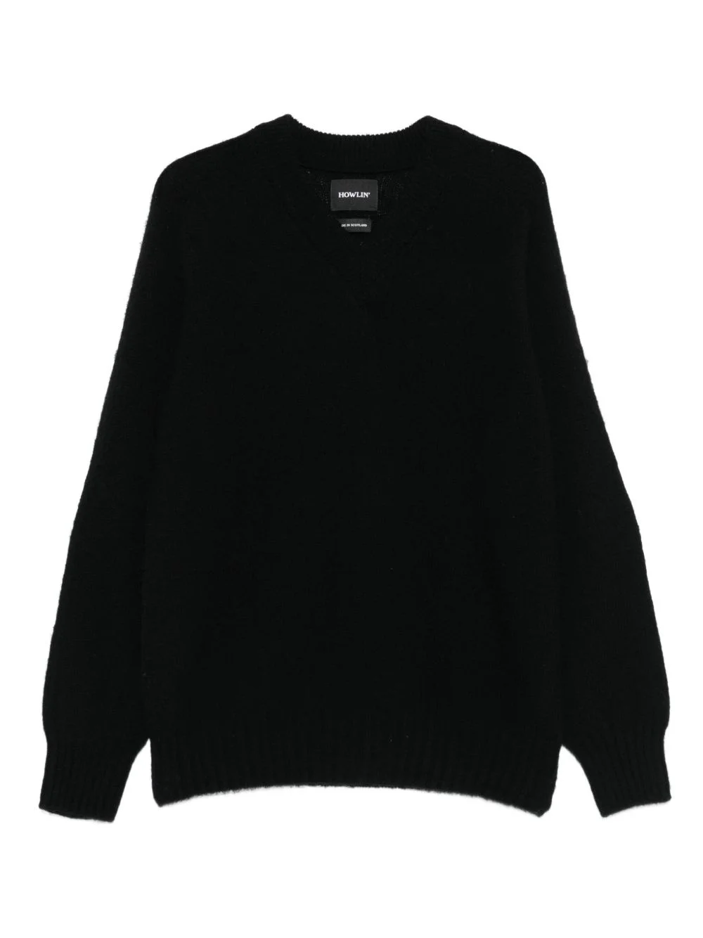 wool v-neck sweater - 1