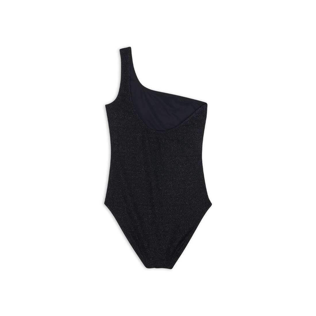Women's Asymetric Swimsuit in Black - 2