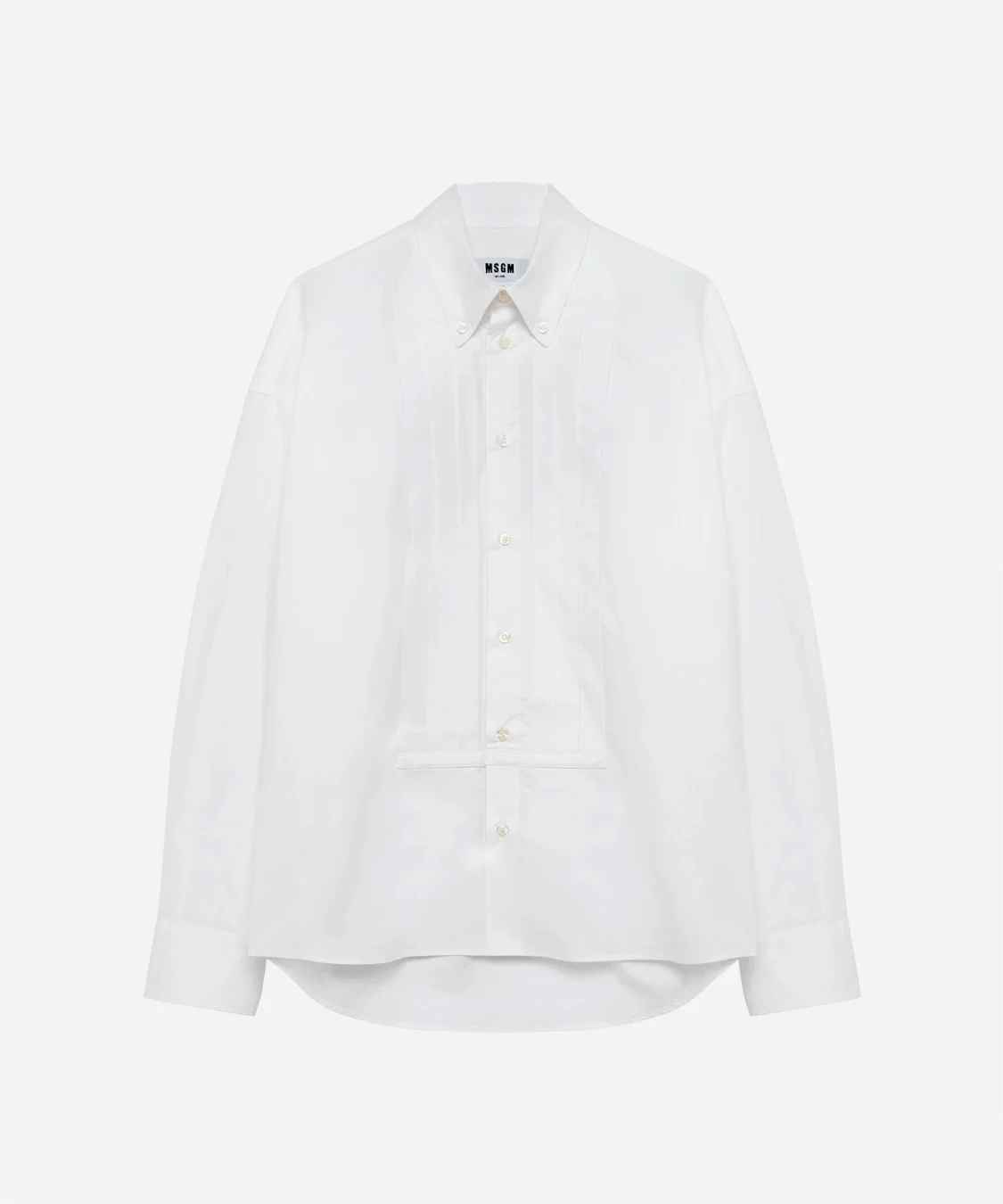 Poplin tuxedo shirt - 1