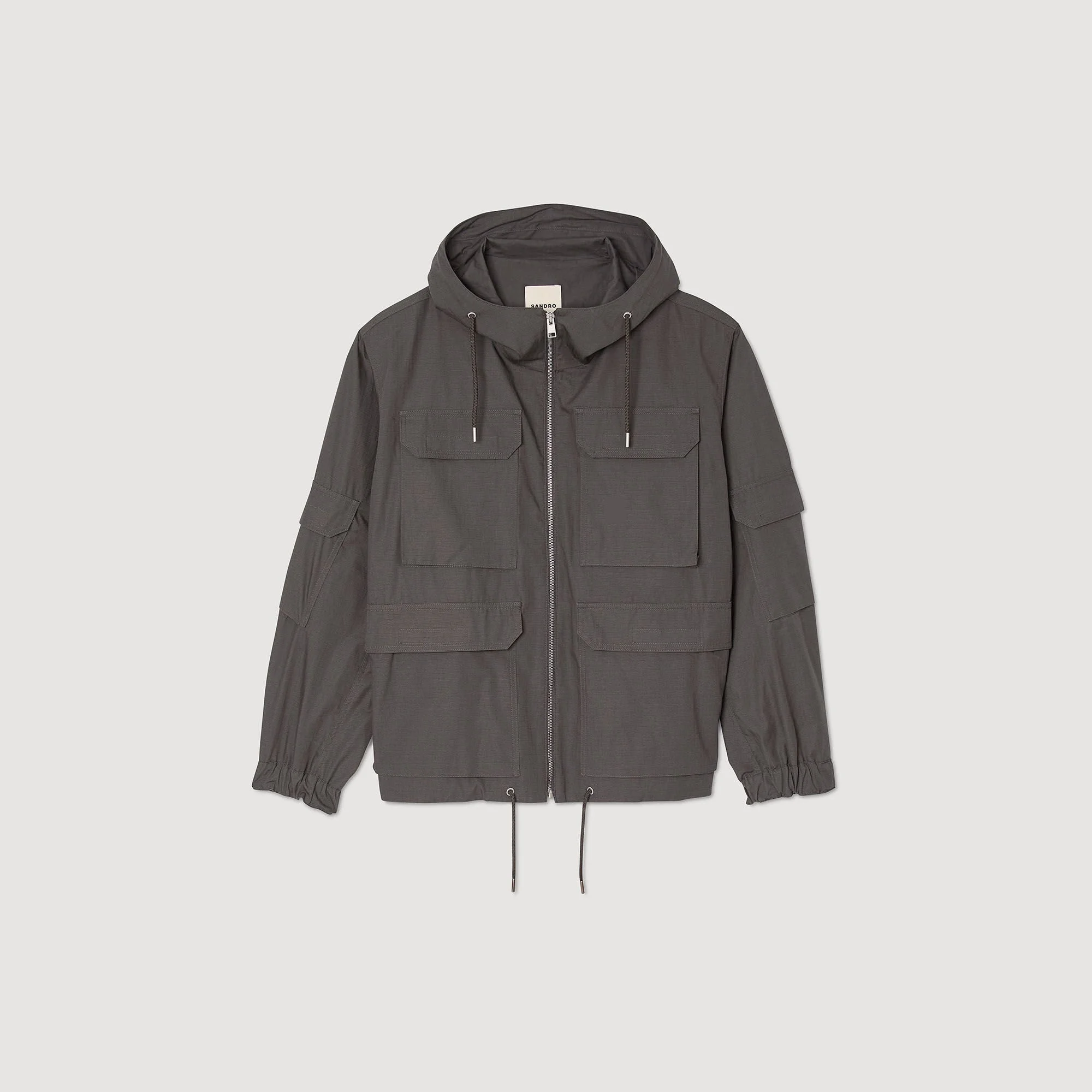 HOODED MILITARY PARKA - 1