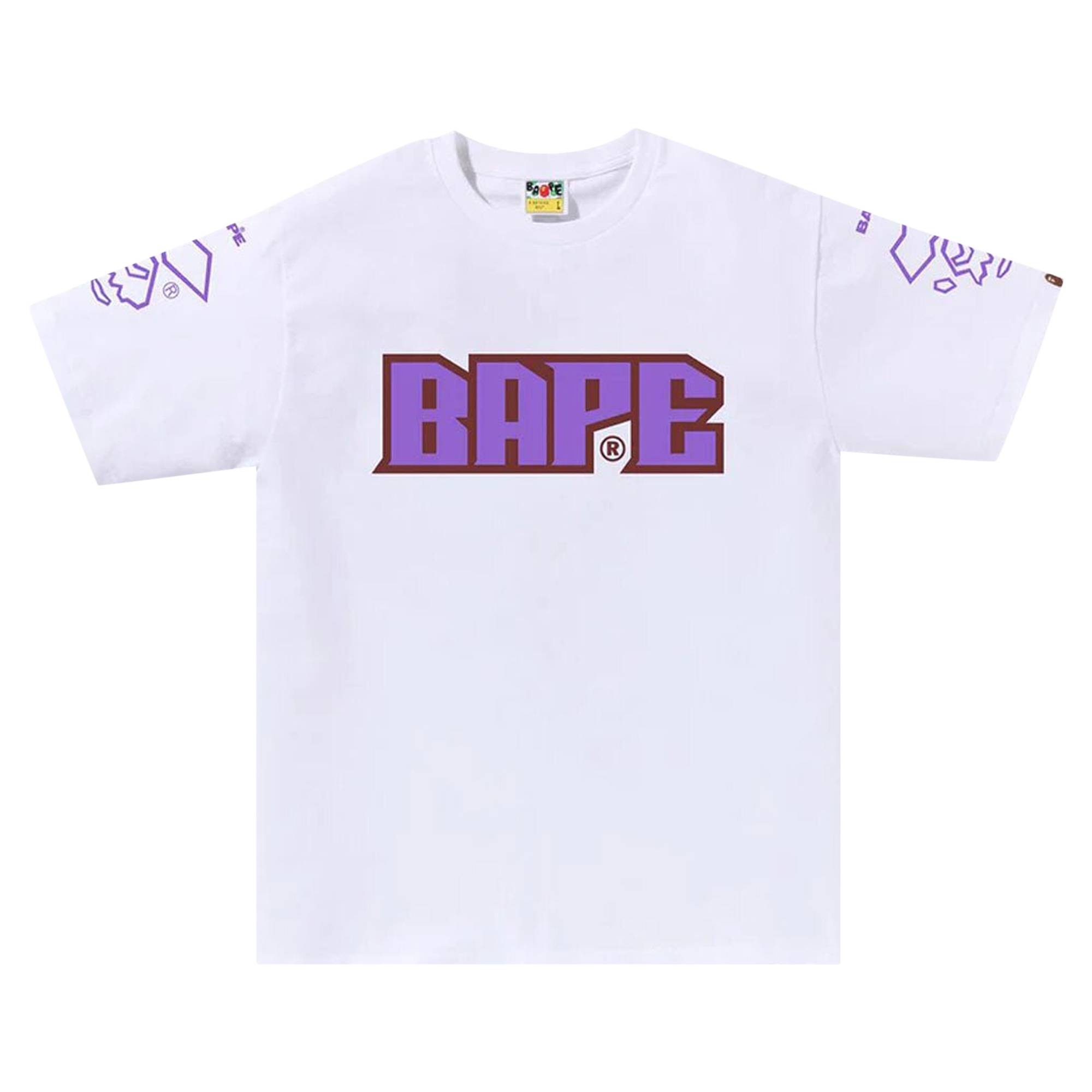 BAPE Football Tee 'White' - 1