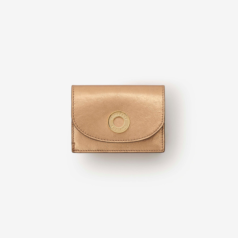 Metallic Leather Wallet 1