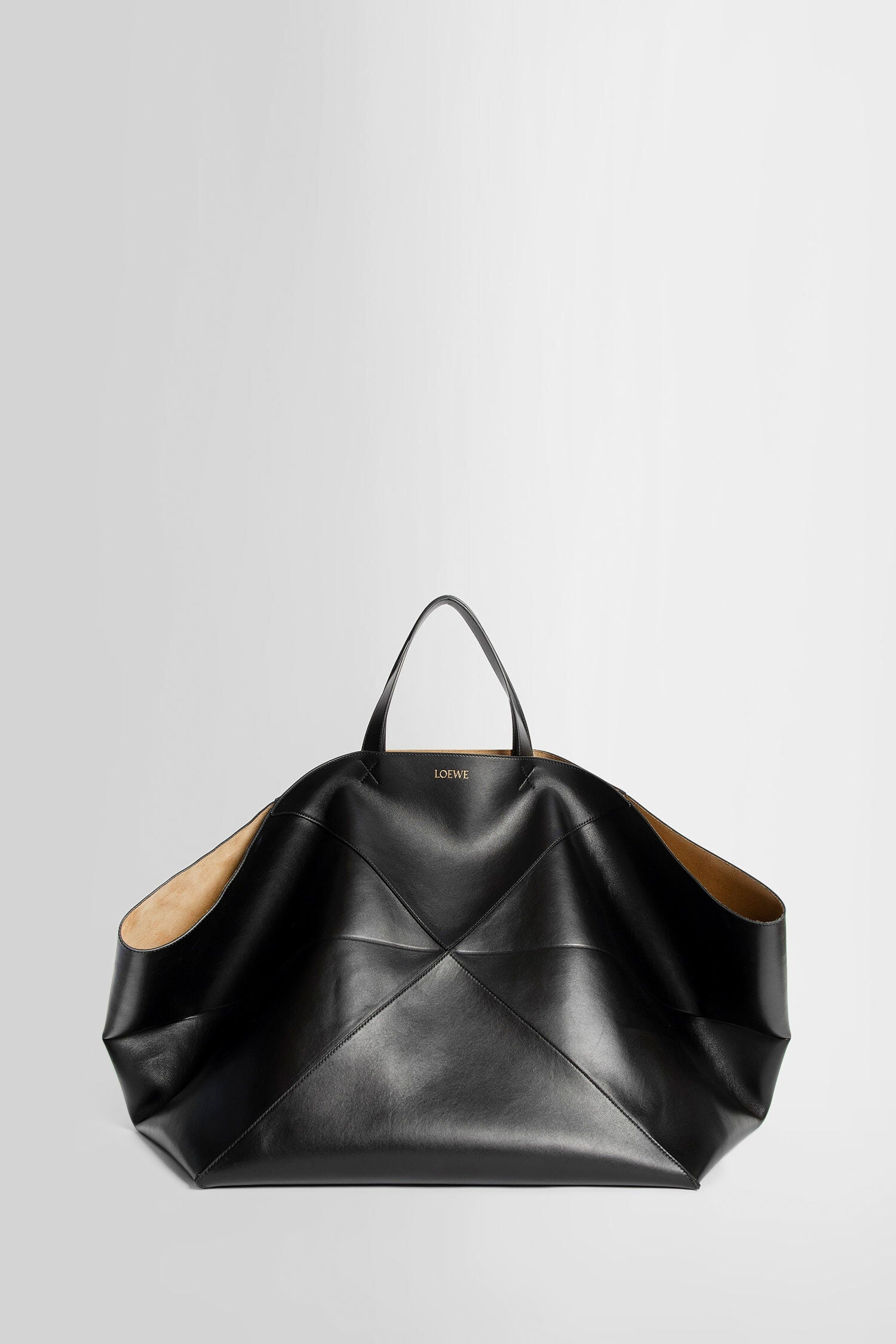 LOEWE WOMAN BLACK TOTE BAGS - 1