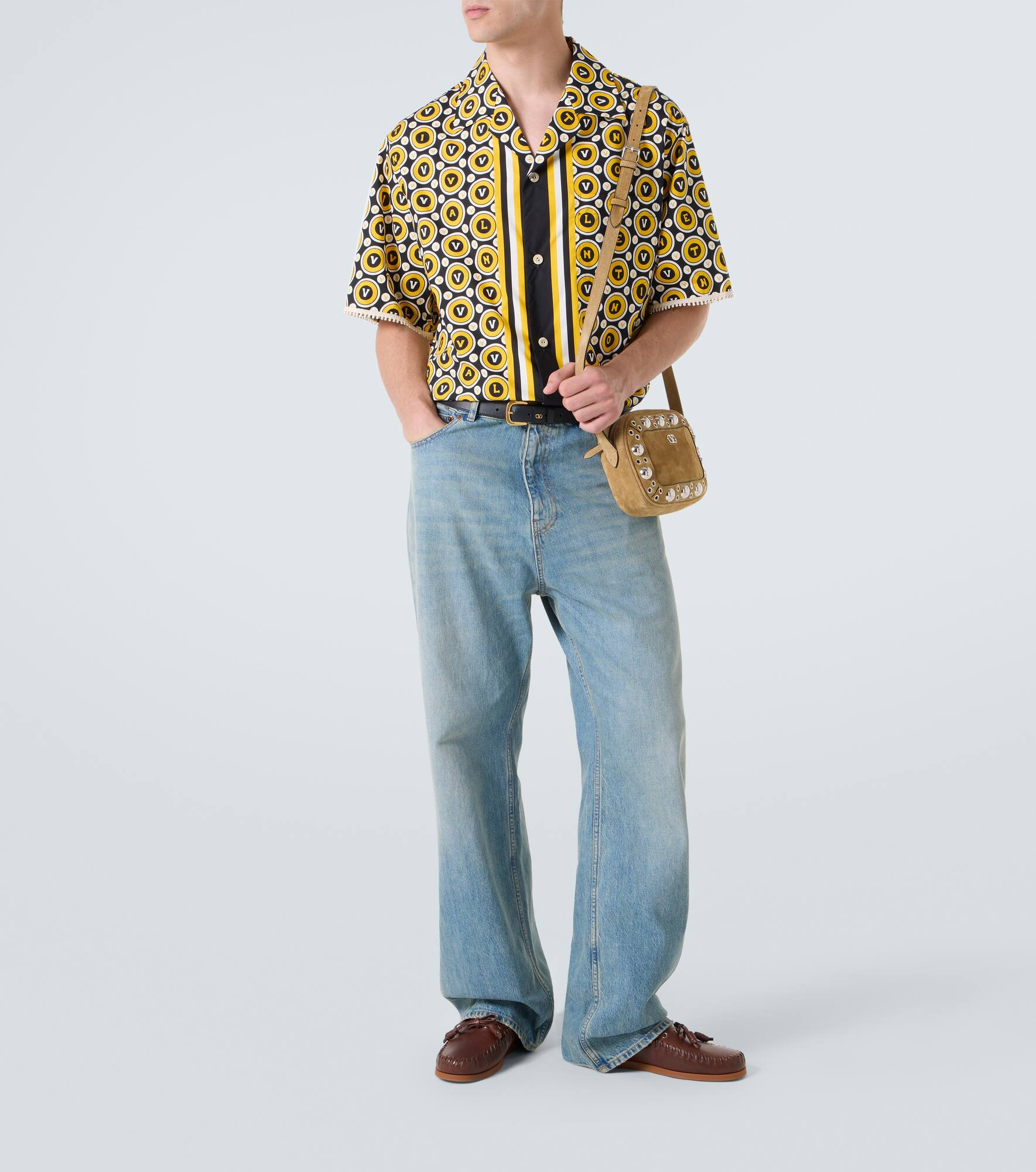 Bulles Royales cotton poplin bowling shirt - 2