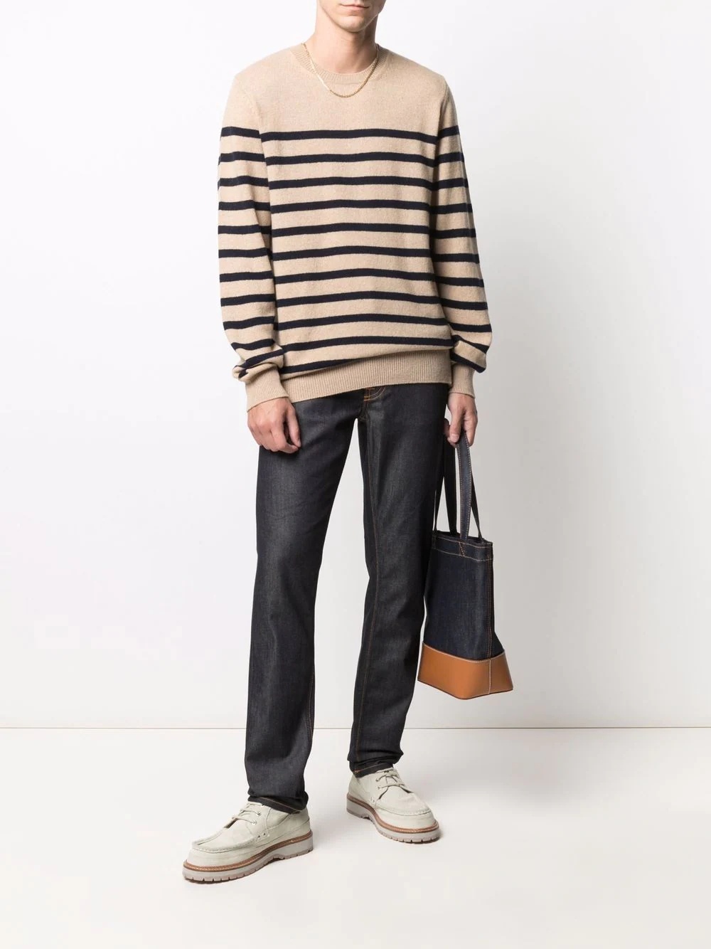 Travis striped knitted jumper - 2