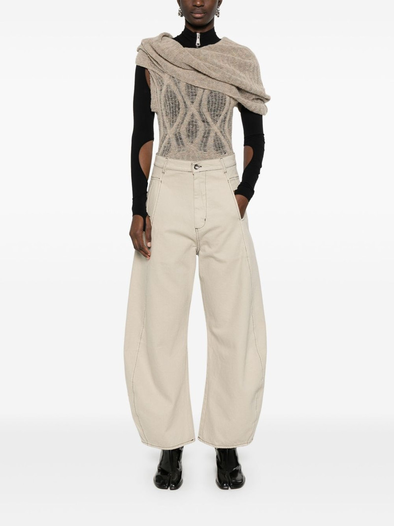 HENRIK VIBSKOV high-waisted wide-leg jeans outlook