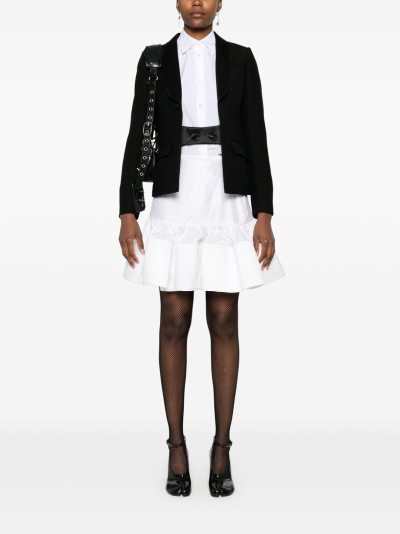 Noir Kei Ninomiya shawl-lapels blazer outlook