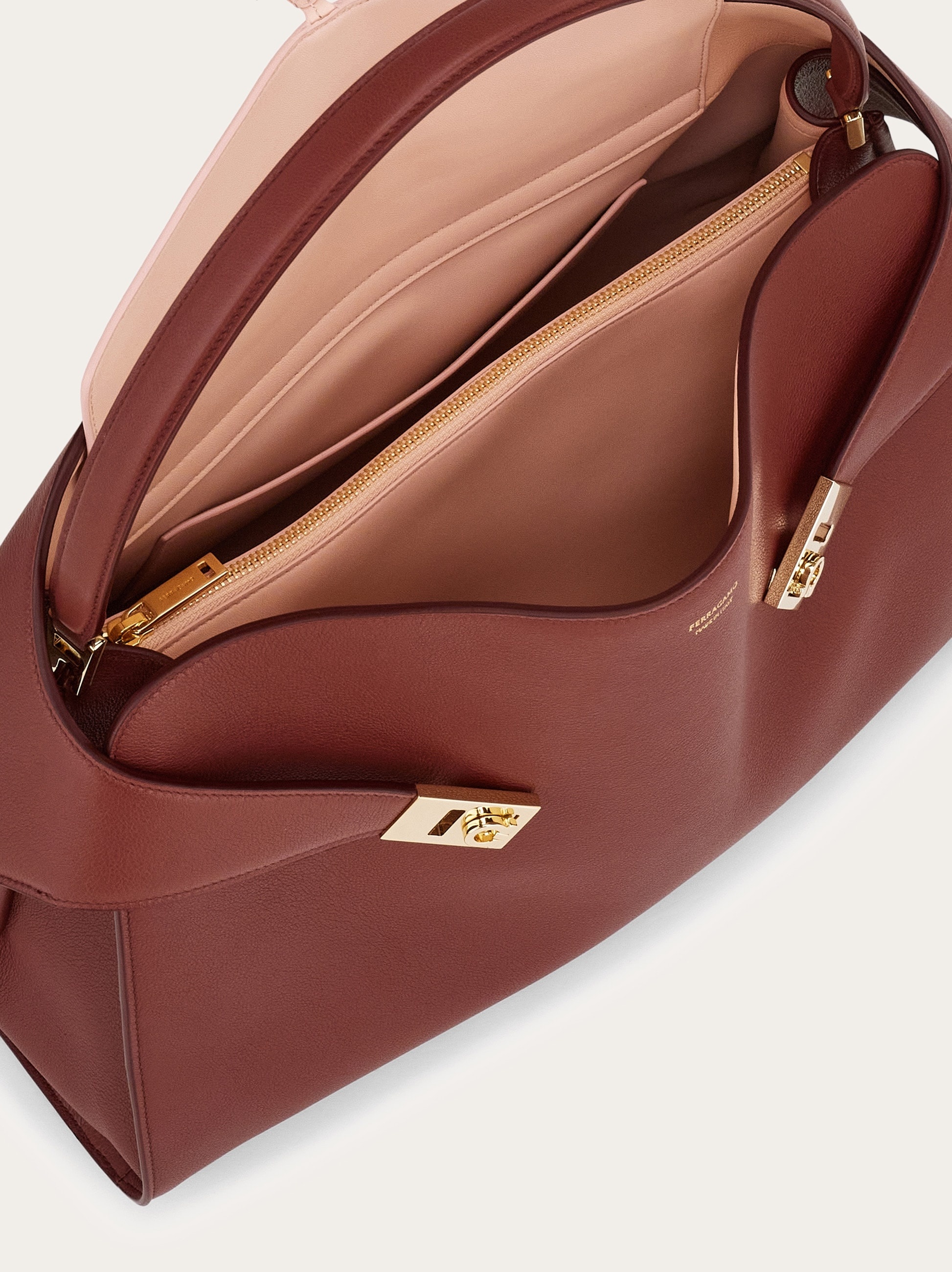 Hug soft bicolor shoulder bag (L) - 6