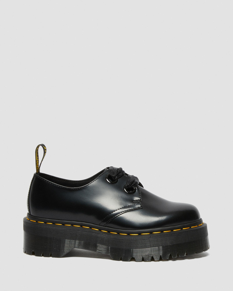 Holly Women's Leather Platform Shoes - 1