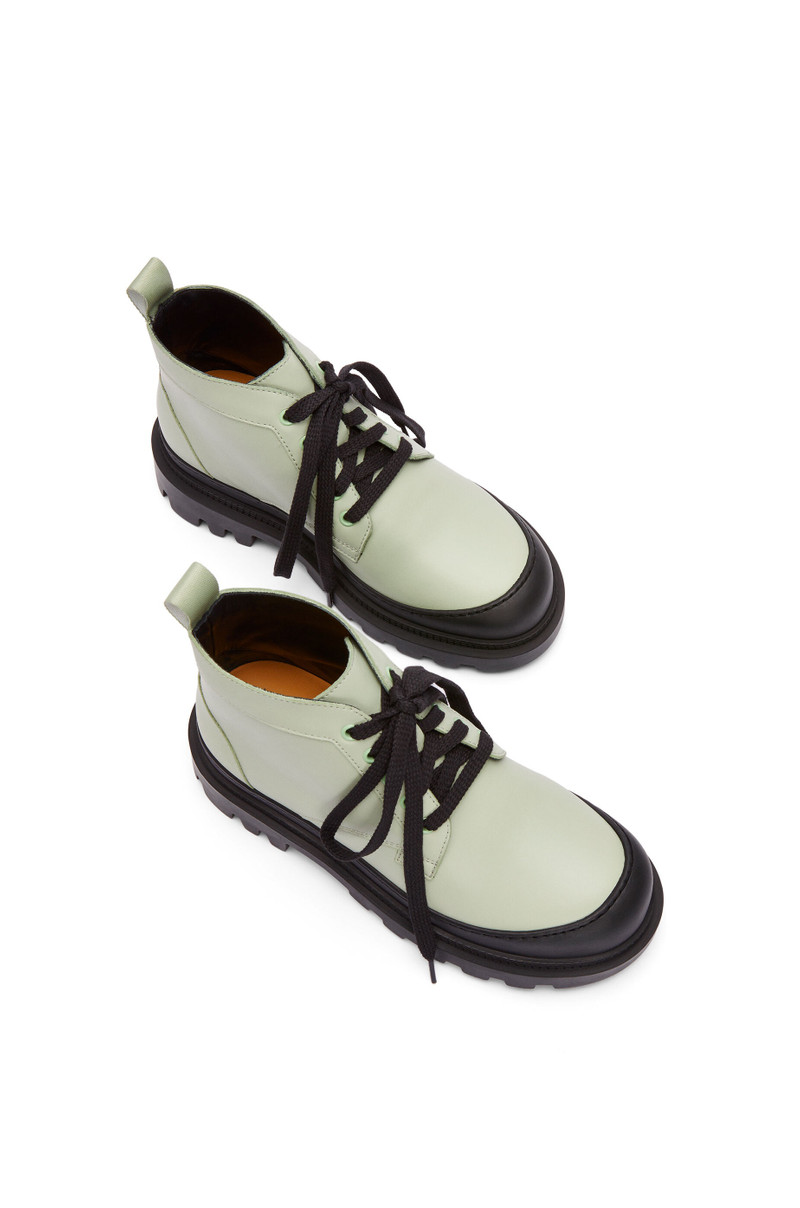 Mid combat boot in calfskin 3