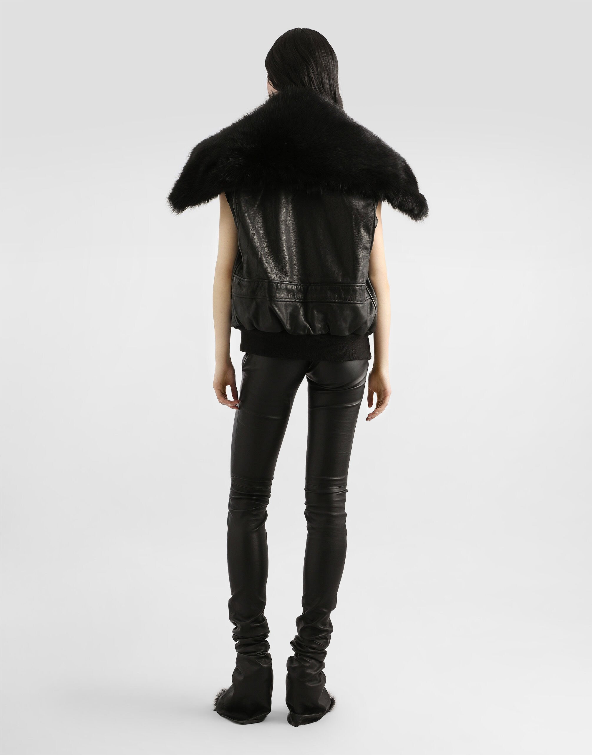 Vintage leather jacket - 3