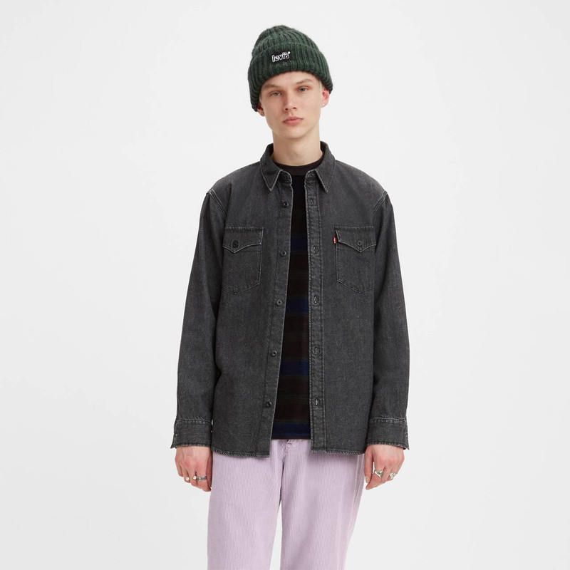 RELAXED FIT WESTERN SHIRT 1