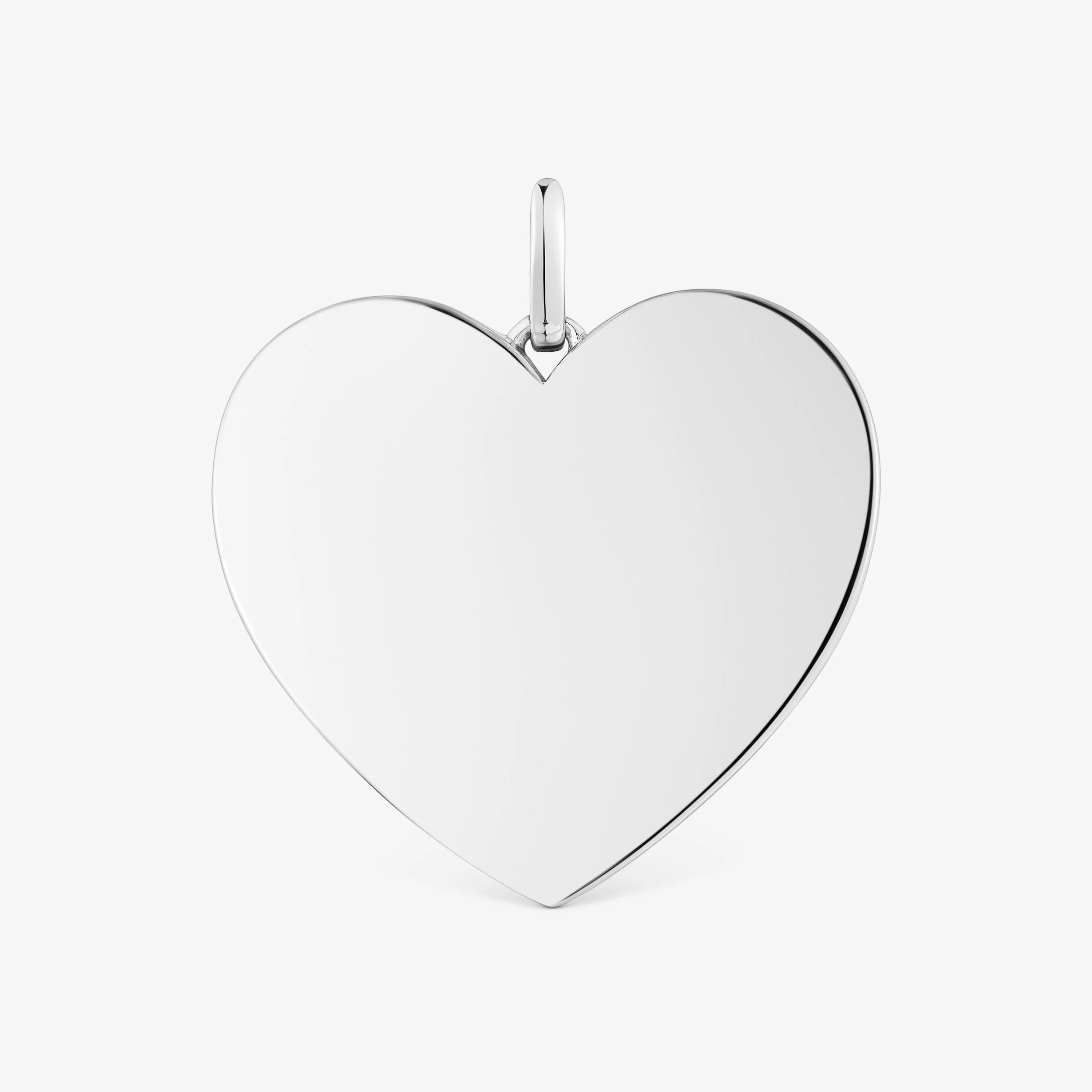 Medium 29mm silver Pendant Sweet Dolls - 1