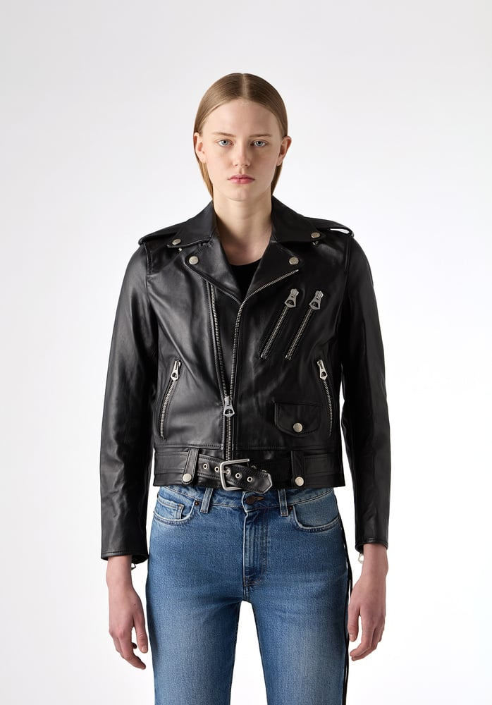 LEATHER JACKET 16 BLACK - 4