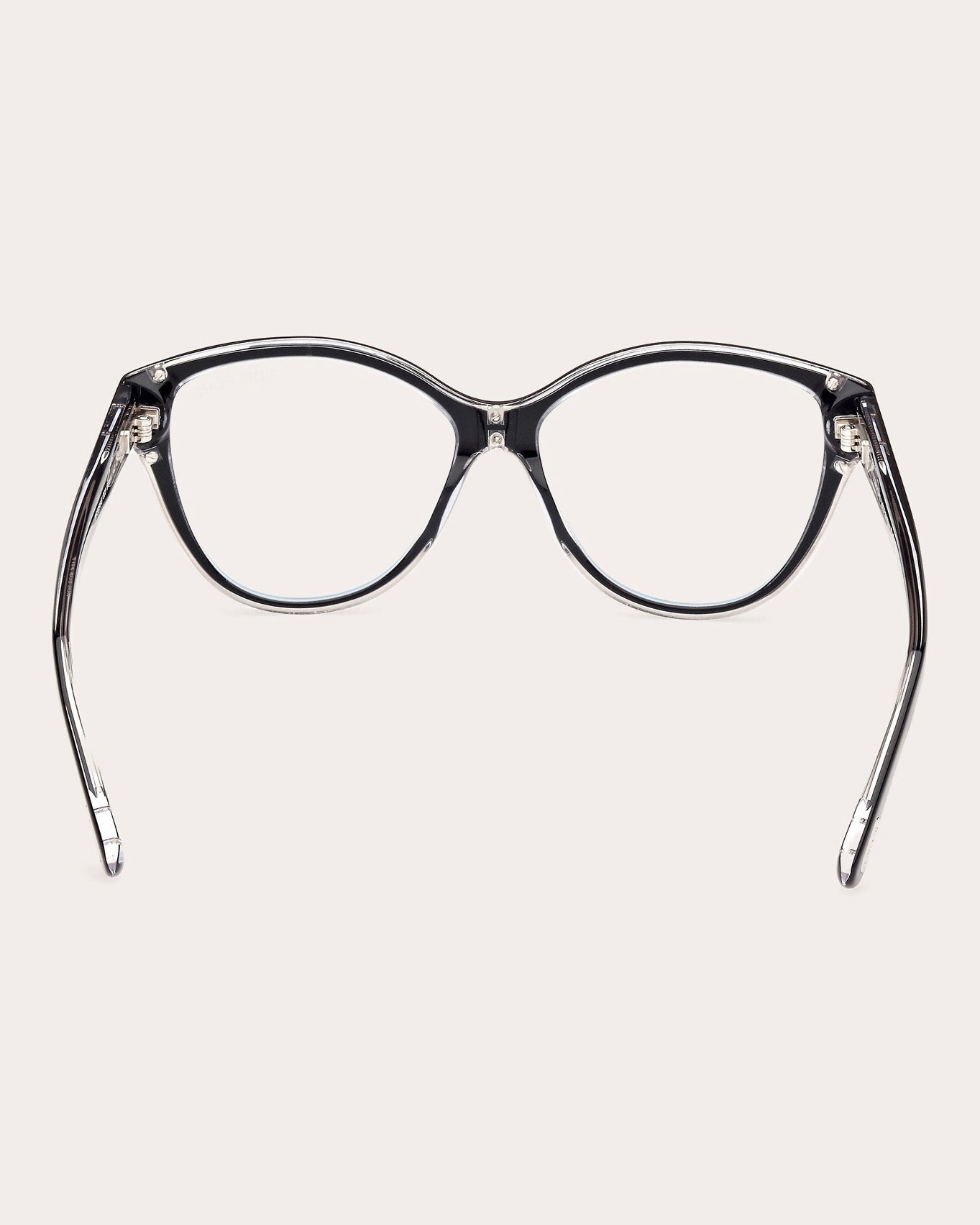 Cat-Eye Black Acetate Blue-Light Glasses - 5