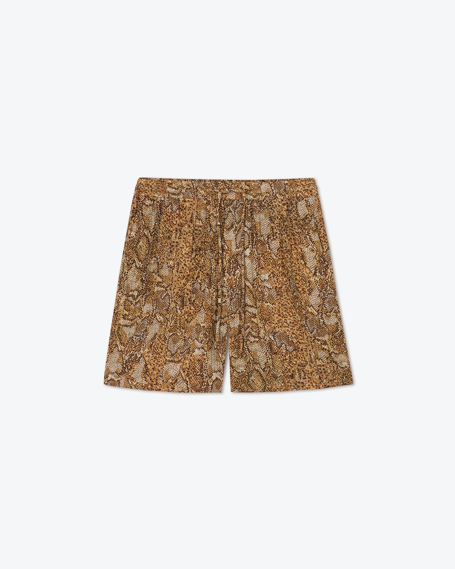 DOXXI - 60’s pleat shorts - Snake print - 1