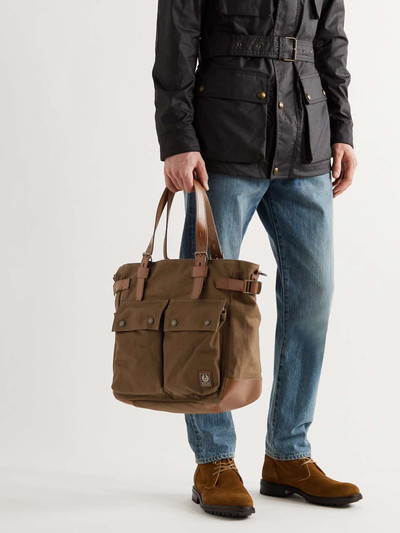 Belstaff Touring Full-Grain Leather Tote Bag outlook