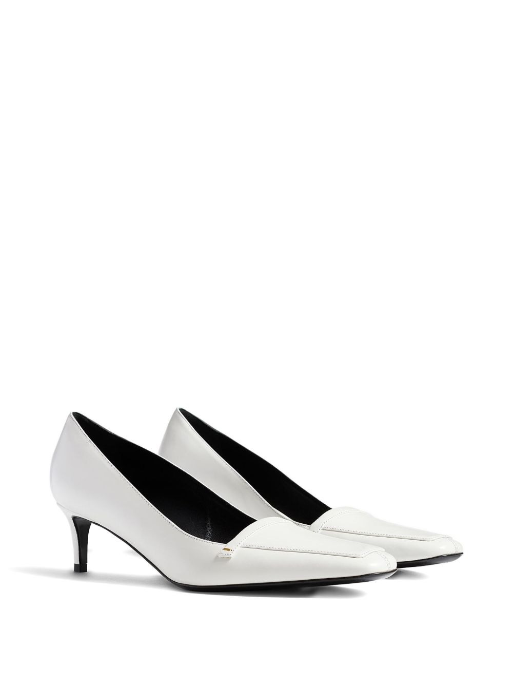 50mm Celia square-toe heeled pumps - 2