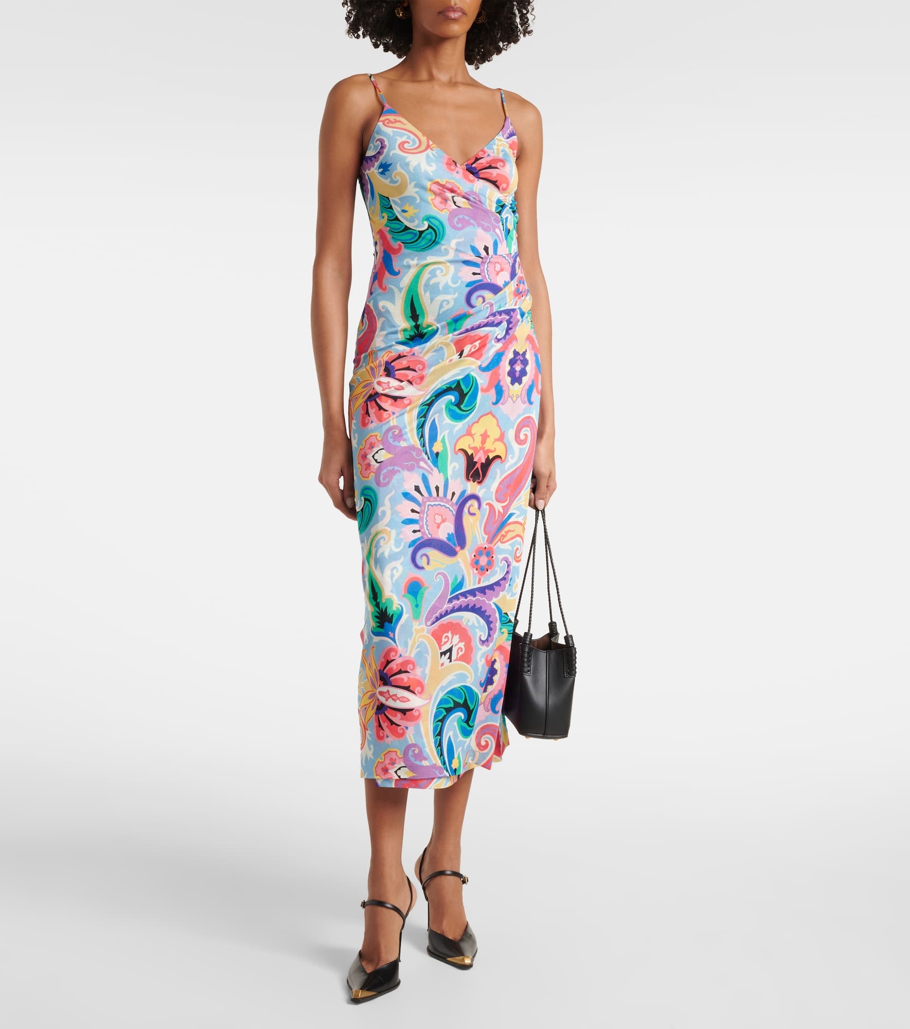 Printed midi dress - 2