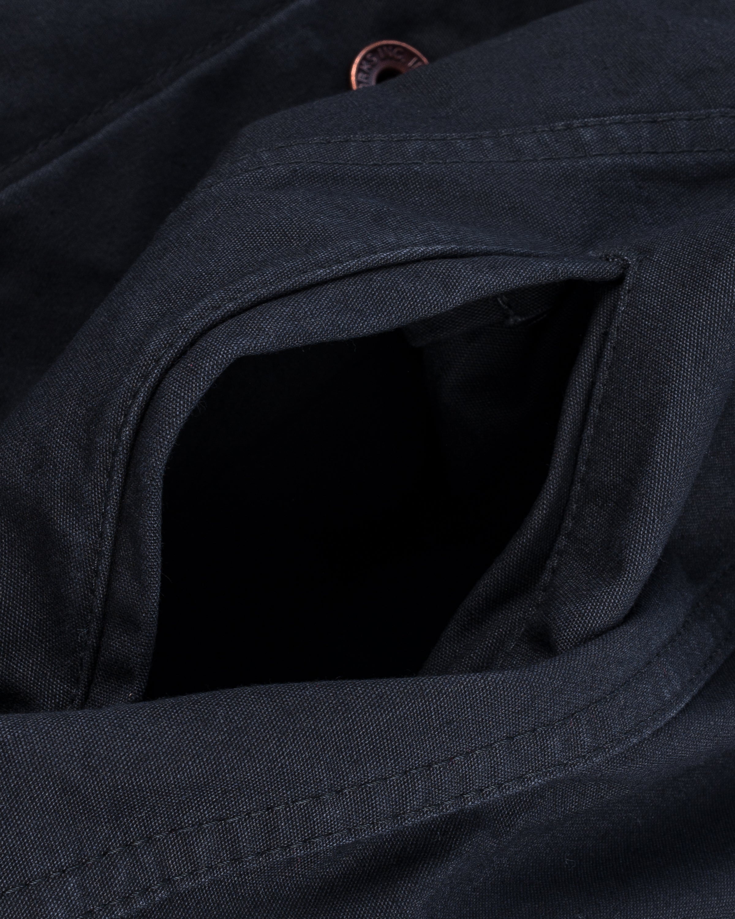 9OZ CANVAS TYPE III JACKET - BLACK - 15