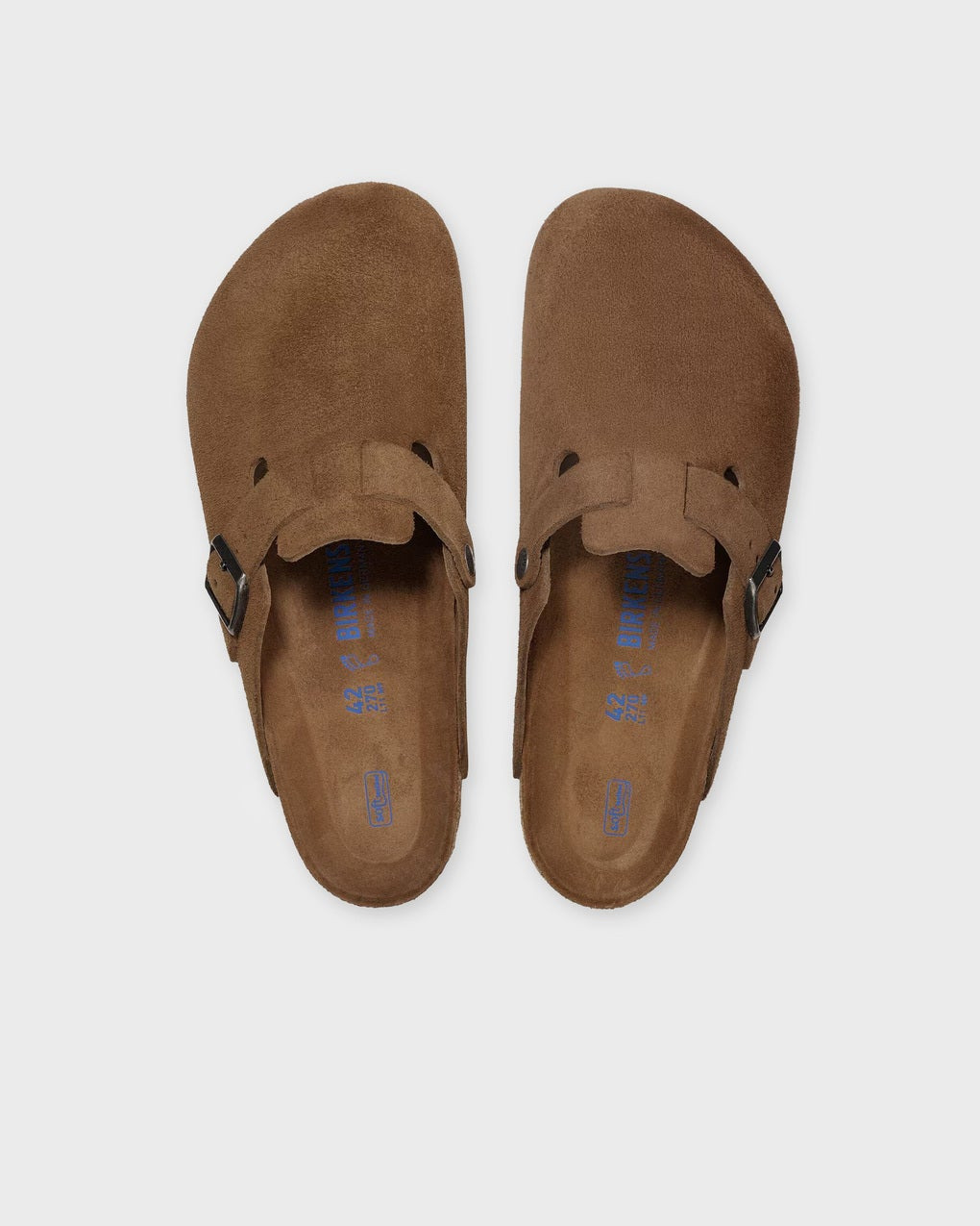 Sandal Boston Soft Footbed Dark Teal Ljusbrun - 3