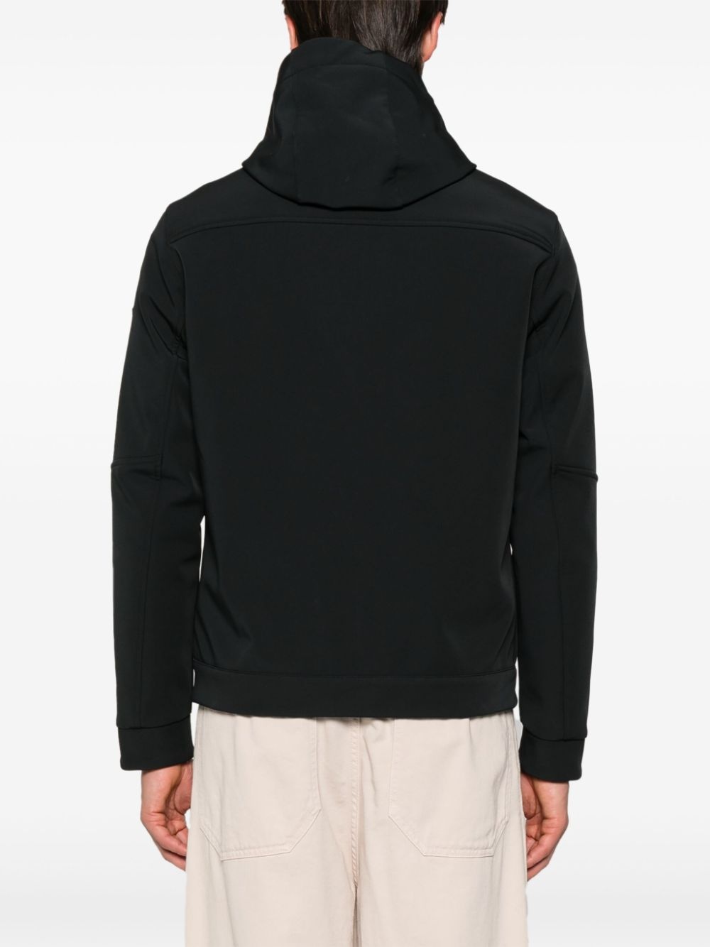 hooded shell jacket - 4