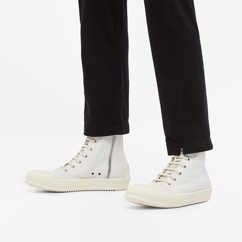 Rick Owens DRKSHDW Twill Hi Sneaker - 6