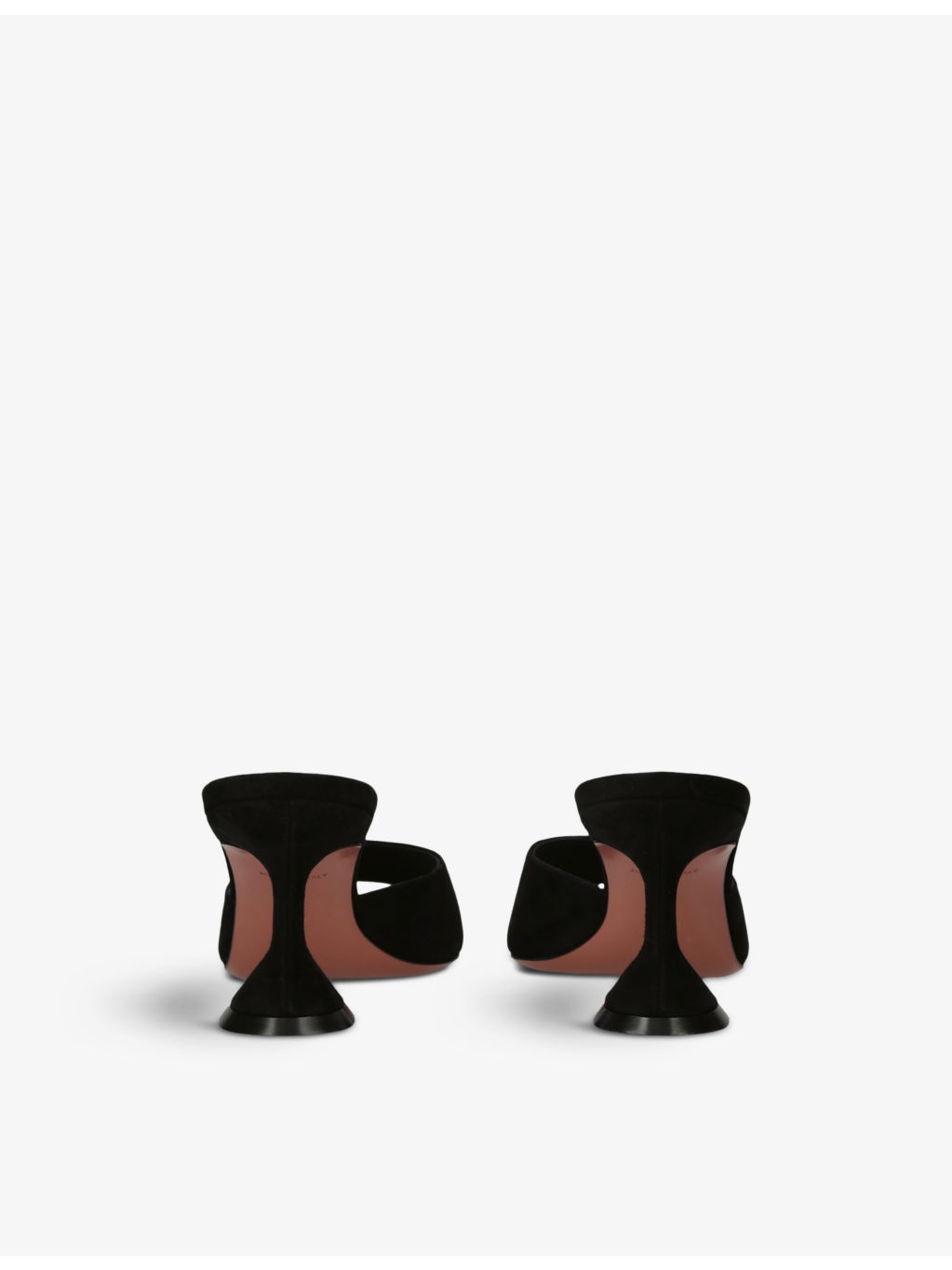 Lupita leather heeled mules - 4