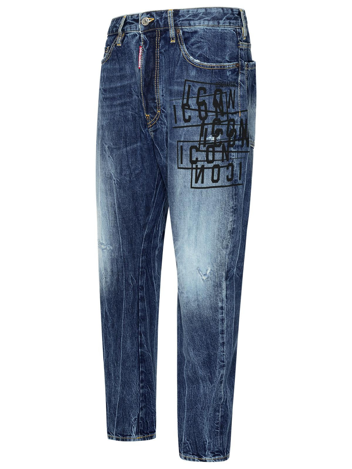 Dsquared2 Blue Cotton Jeans Men - 2