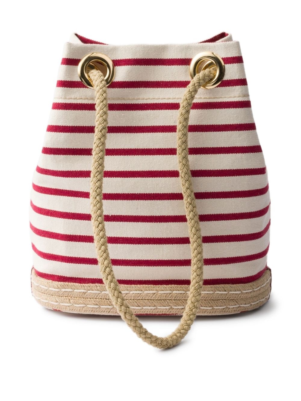 small striped bucket bag - 2
