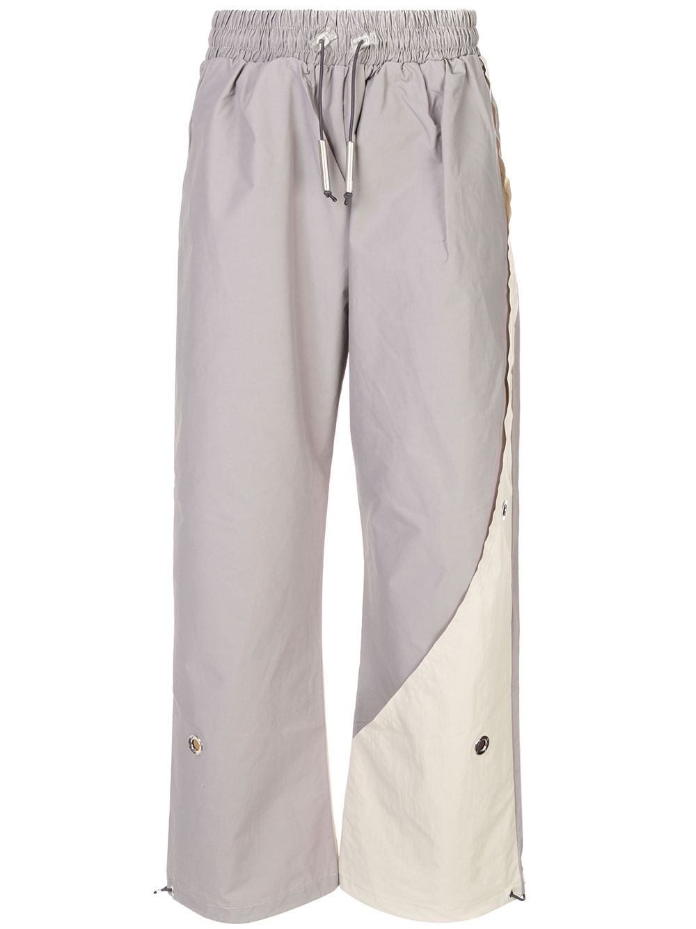 relaxed panel track pants - 1