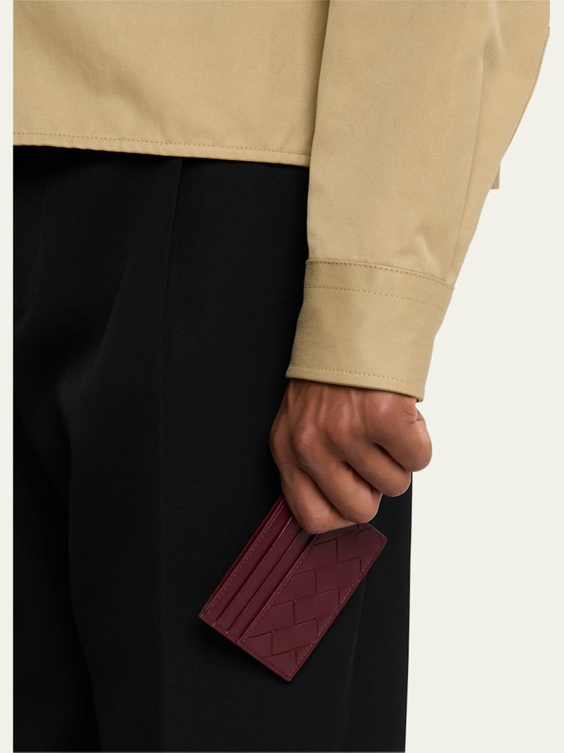 Bottega Veneta Intrecciato Credit Card Case outlook