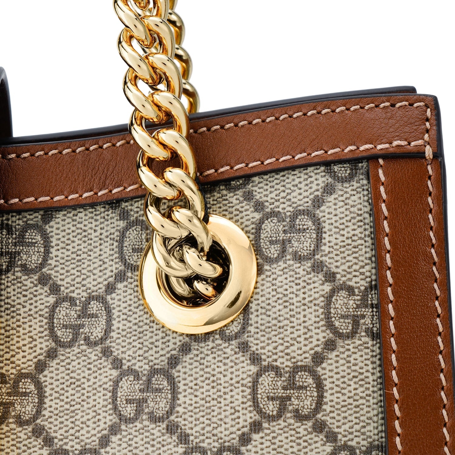 (WMNS) Gucci Padlock GG Bag Small-Size Brown 498156-KHNKG-8534 - 6