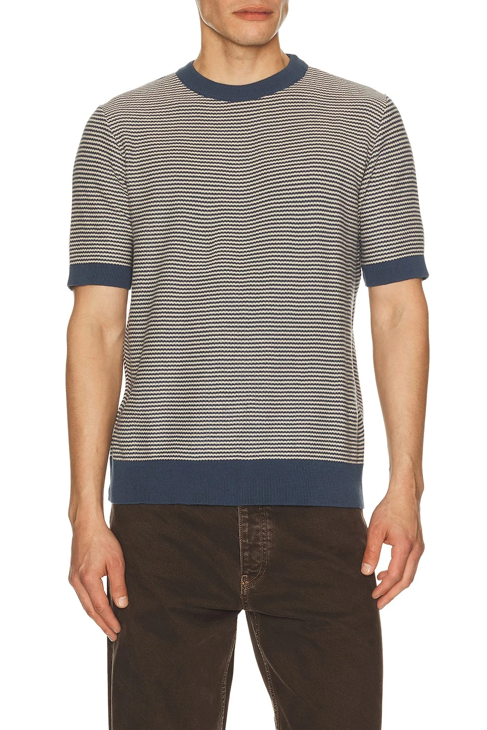 Newport Knitted Tee - 1