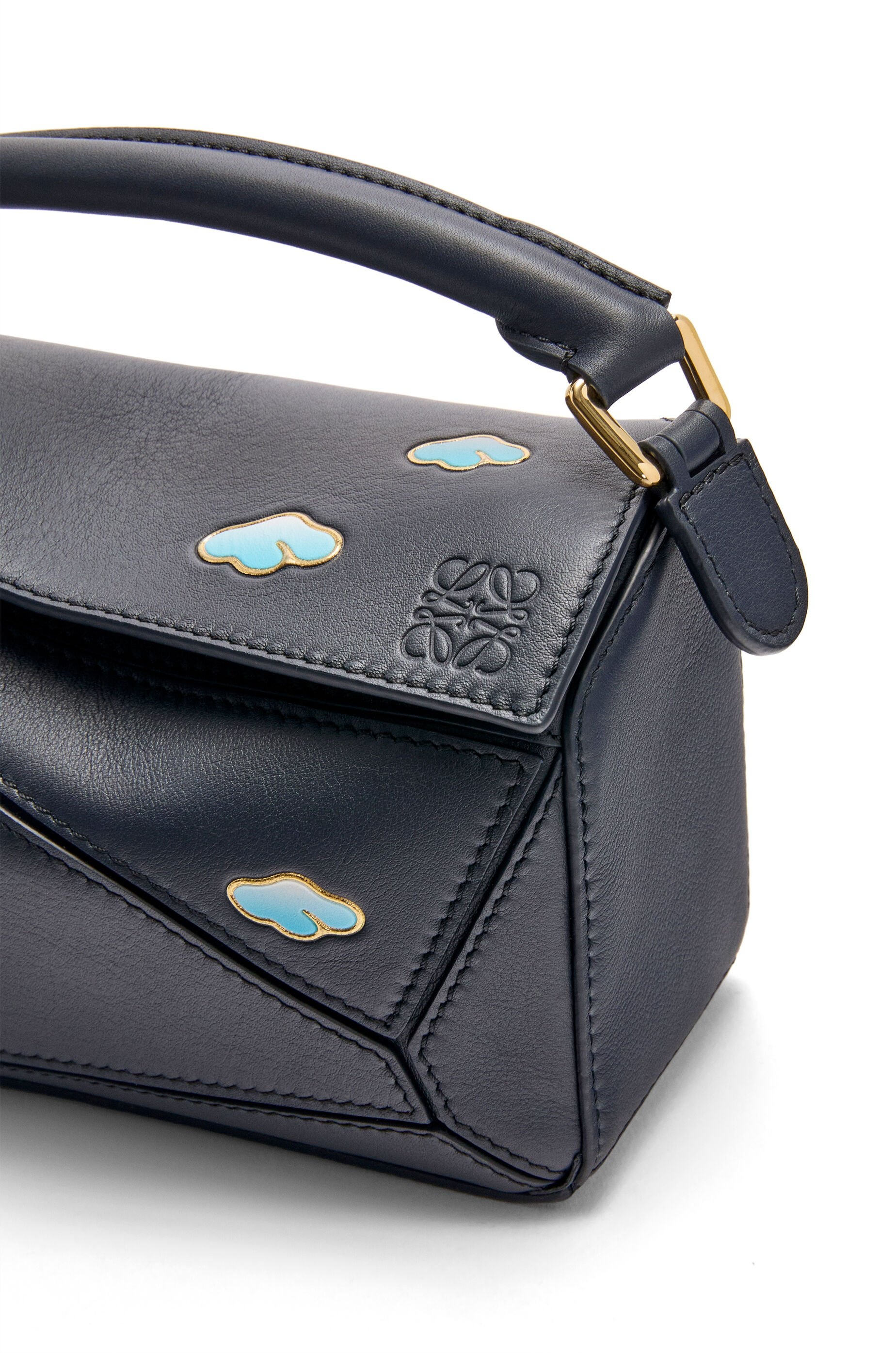 Mini Puzzle bag in nappa calfskin - 9