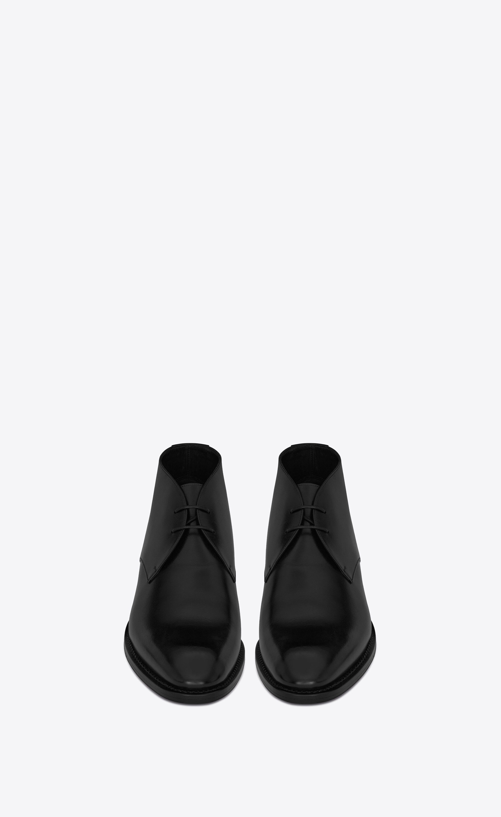 adrien desert boots in smooth leather - 2