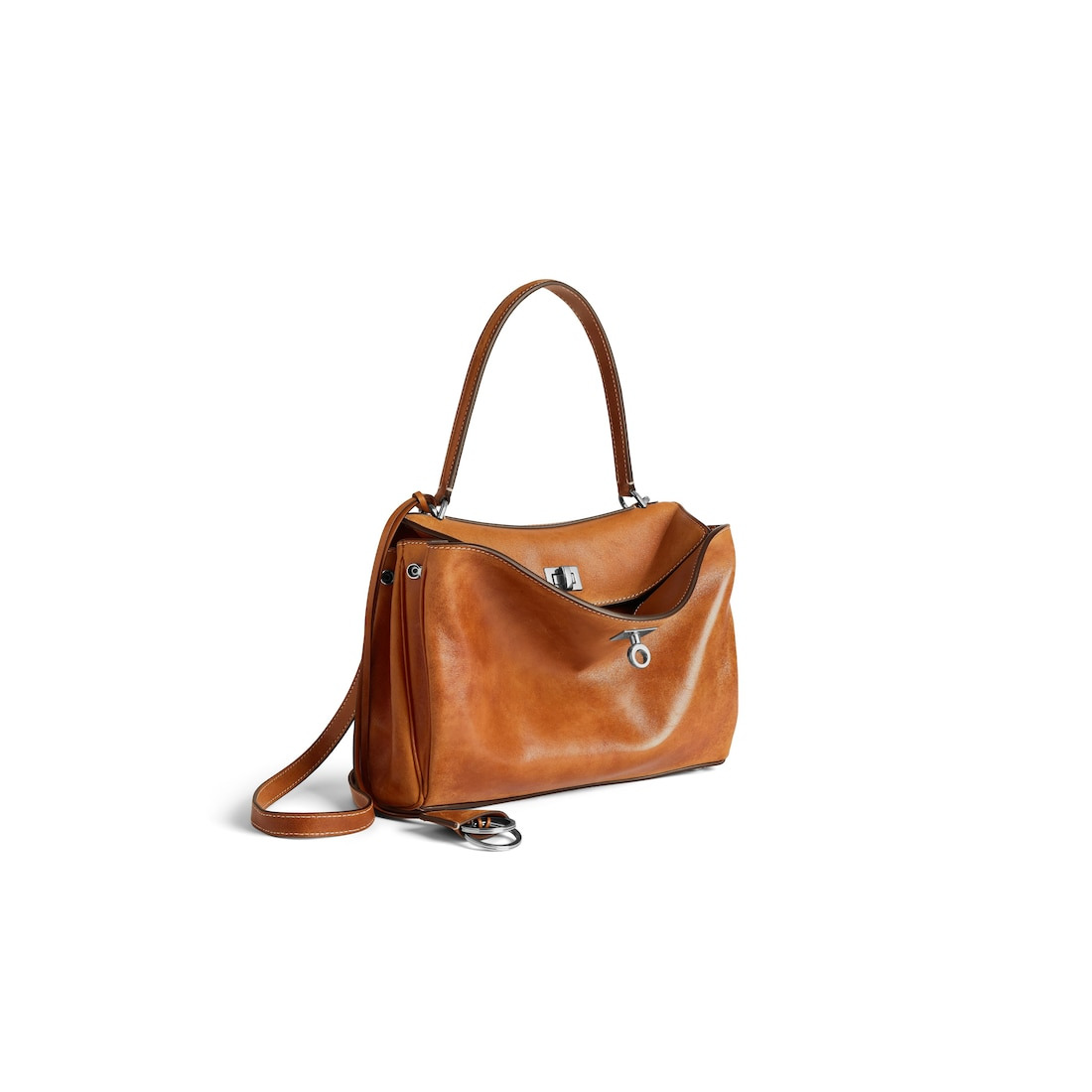 Women's Rodeo Handbag Small in Tan Cowboy - 2
