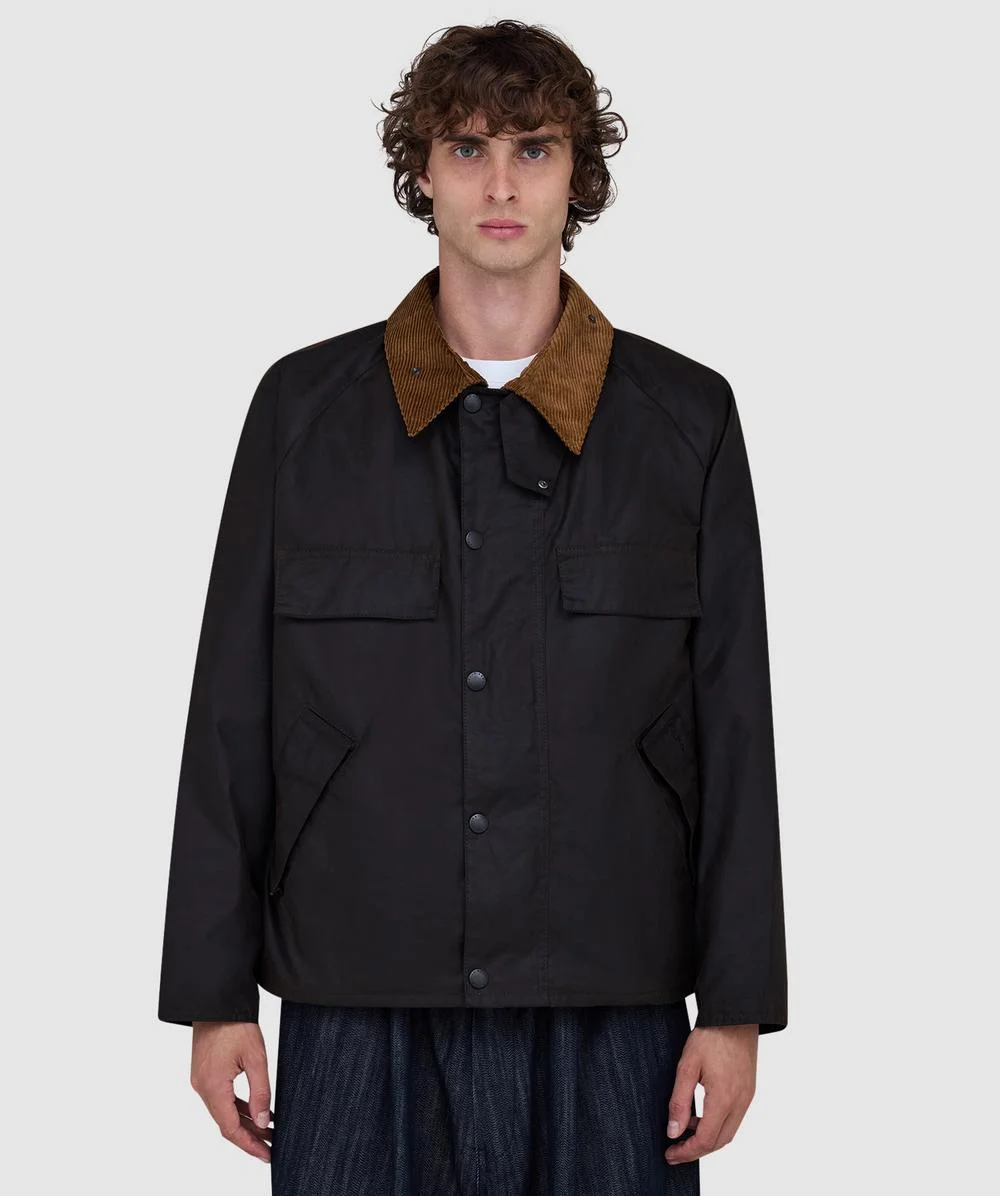 Four pocket transport wax jacket - 1
