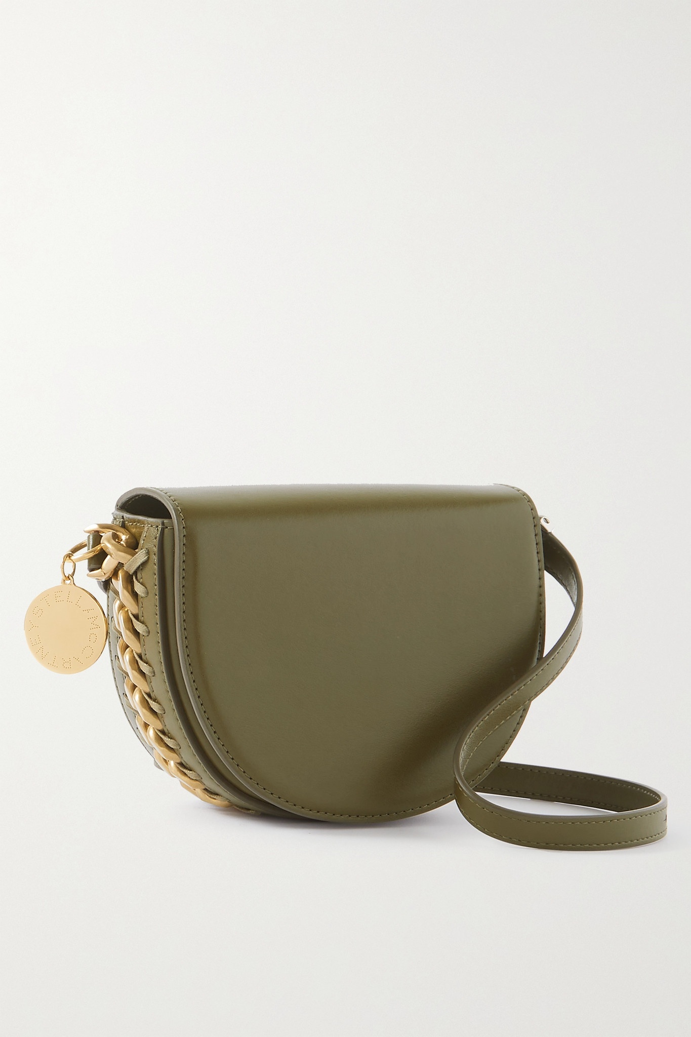 The Falabella small vegetarian leather shoulder bag - 1