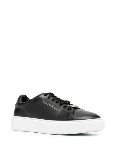 PHILIPP PLEIN logo low-top sneakers outlook